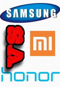 samsung vs honor vs xiaomi